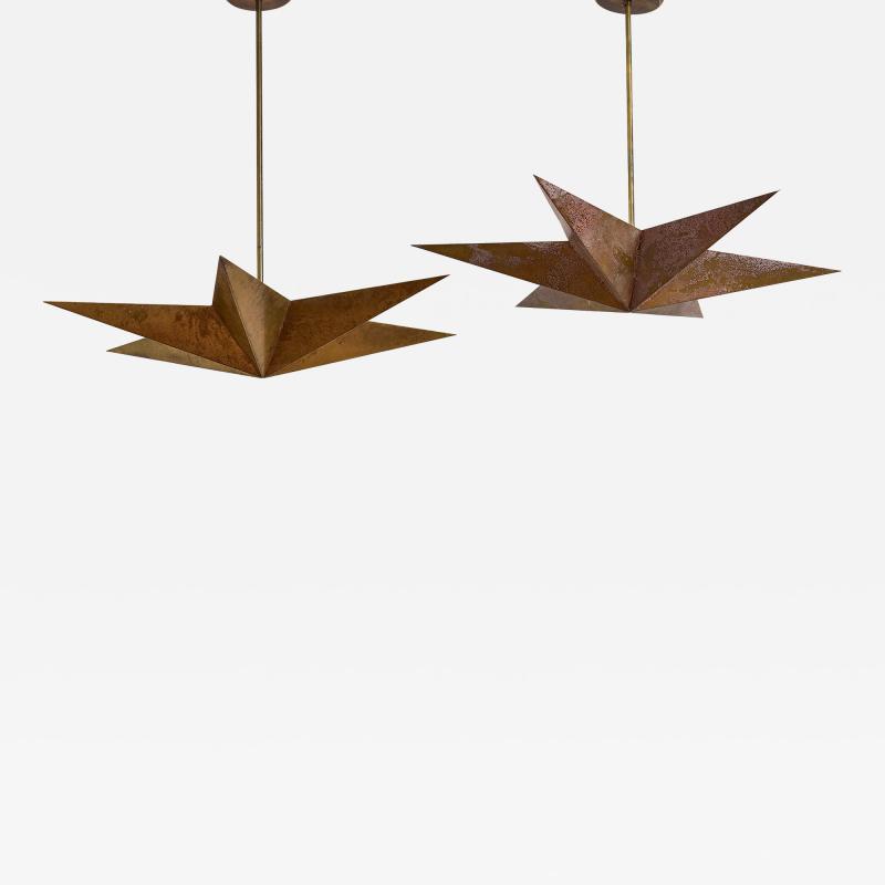 Italian Brass Star Pendant