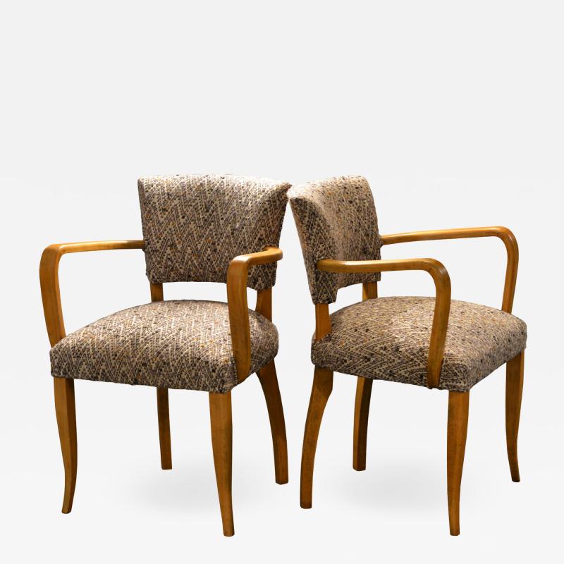 Italian Bridge Chairs 1950s Set of 2