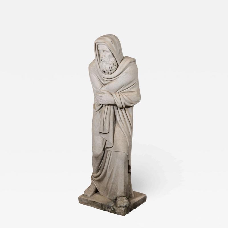 Italian Carrara Marble Statue