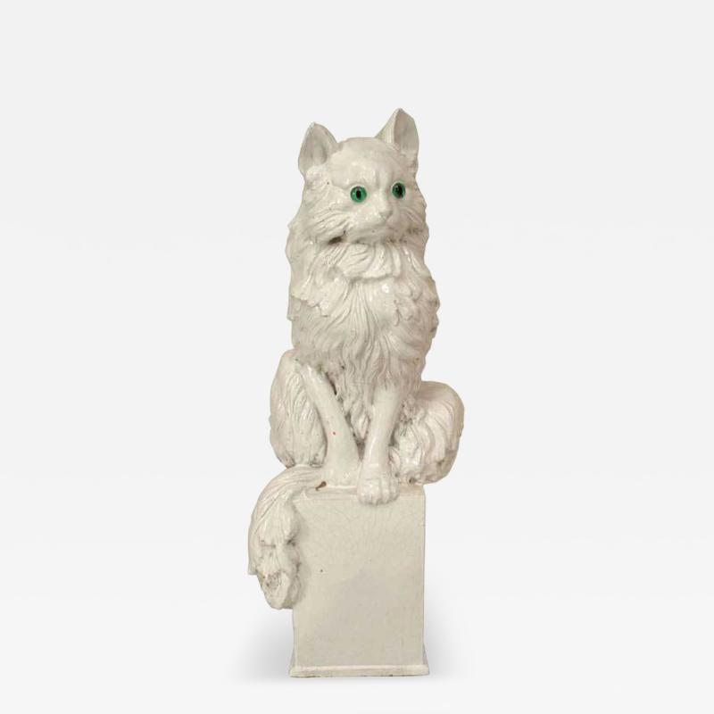 Italian Ceramic Seated Cat