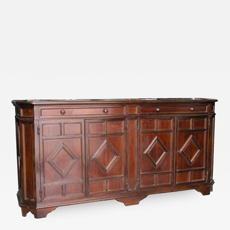 Italian Chestnut Credenza