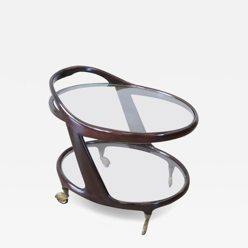 Italian Design Mid Century Bar Cart by Cesare Lacca 1950s