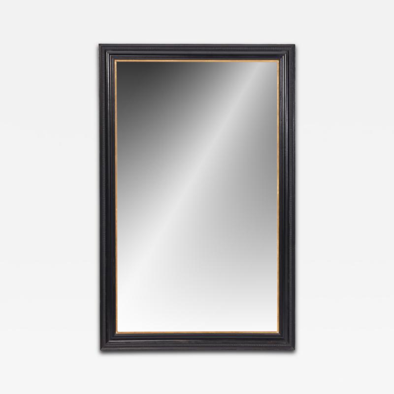 Italian Ebonized and Giltwood Picture or Mirror Frame C 1940 