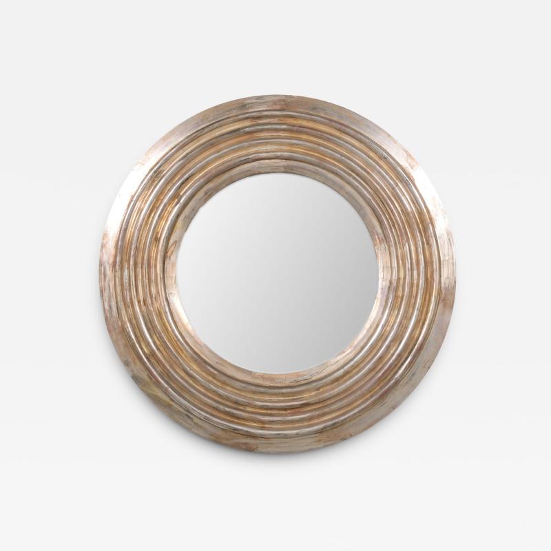 Italian Giltwood Circular Mirror