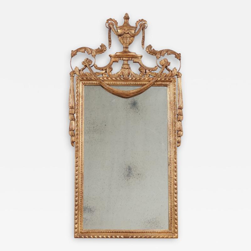 Italian Giltwood Mirror Circa 1860