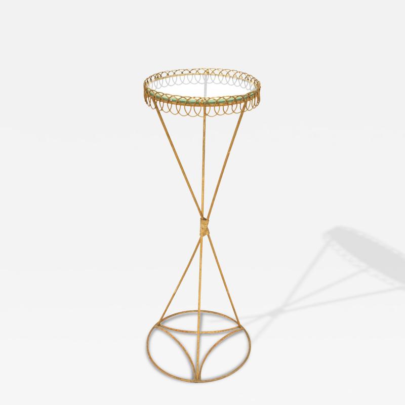 Italian Gold Metal Pedestal