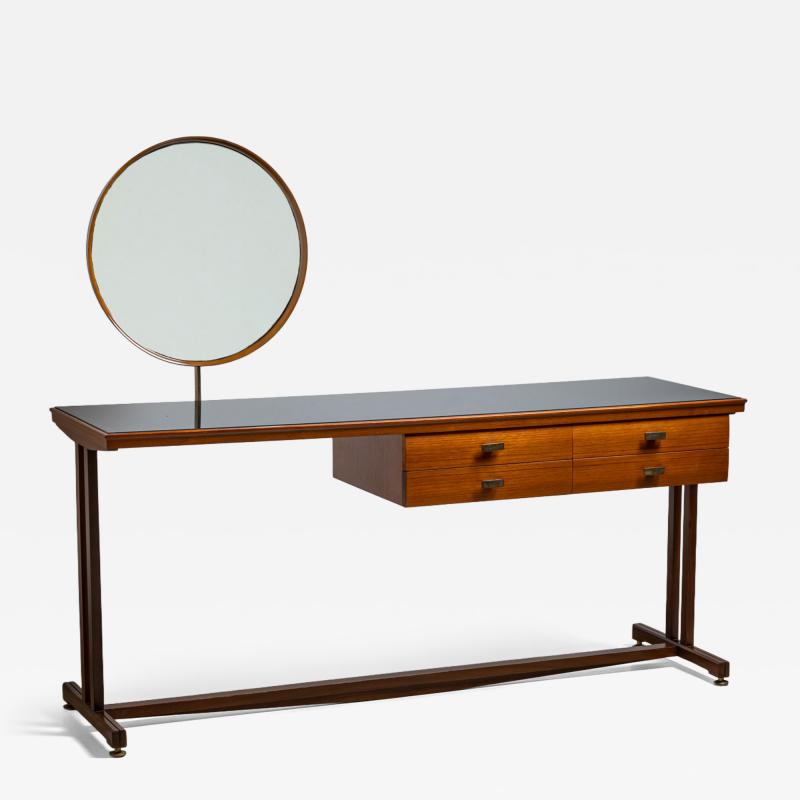 Italian Mid Century Dressing Table attributed to Silvio Cavatorta 1950s