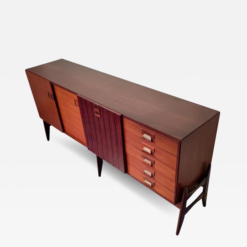 Italian Mid Century Modern Teak Sideboard 1960s
