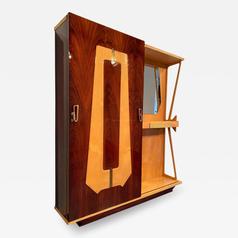 Italian Mid Century Wardrobe Console attributed to Osvaldo Borsani 1950s