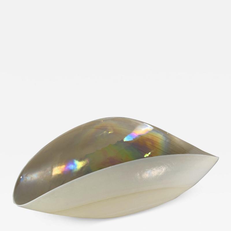 Italian Modern Handblown Murano Glass Bowl