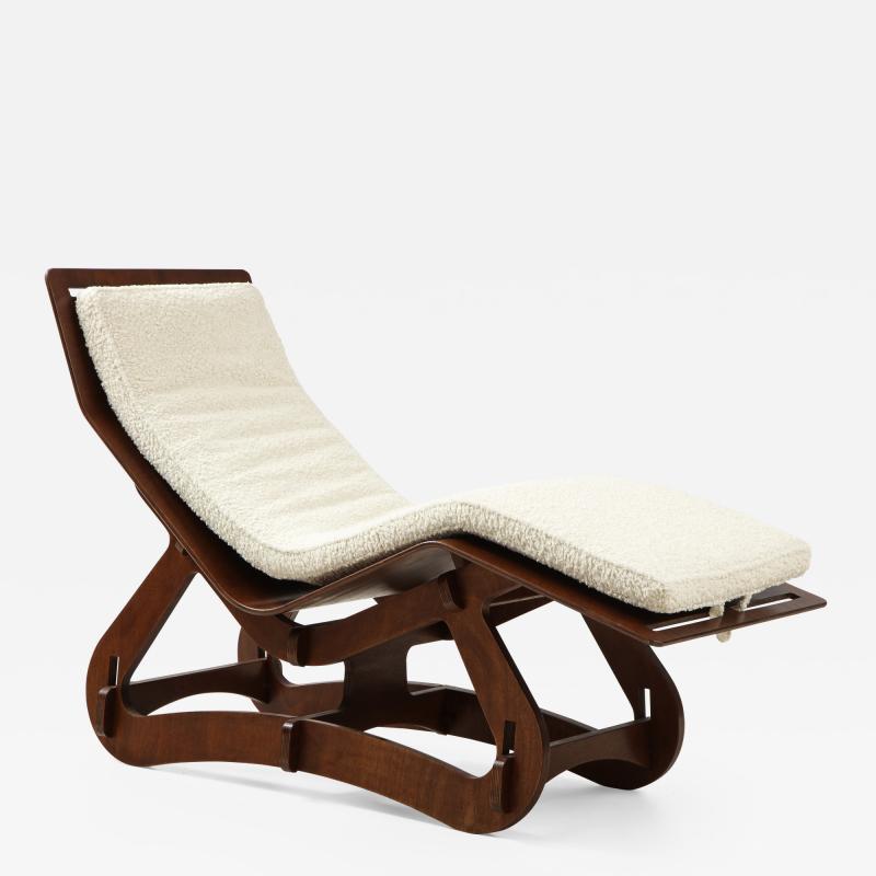 Italian Modernist Chaise Longue