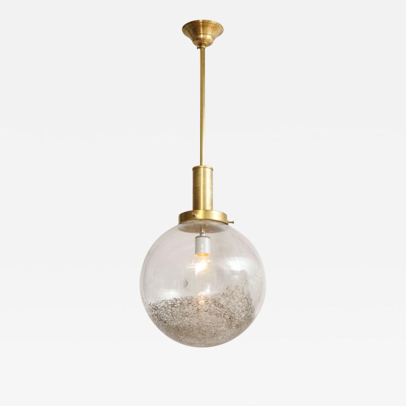 Italian Murano 1960s Glass Globe Chandelier