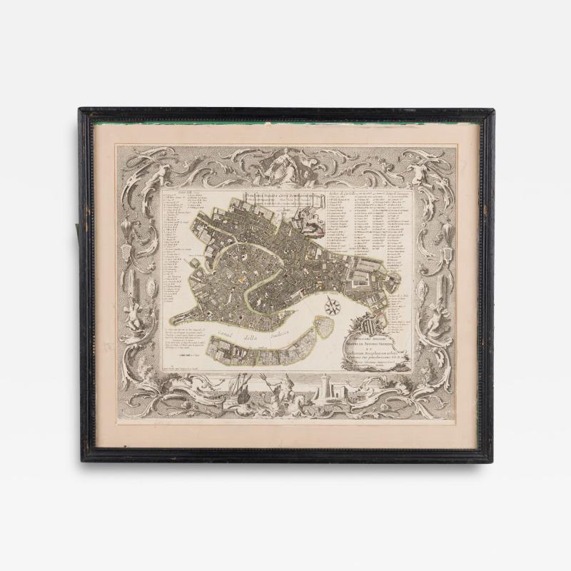 Italian Neo Classic Map of Italy