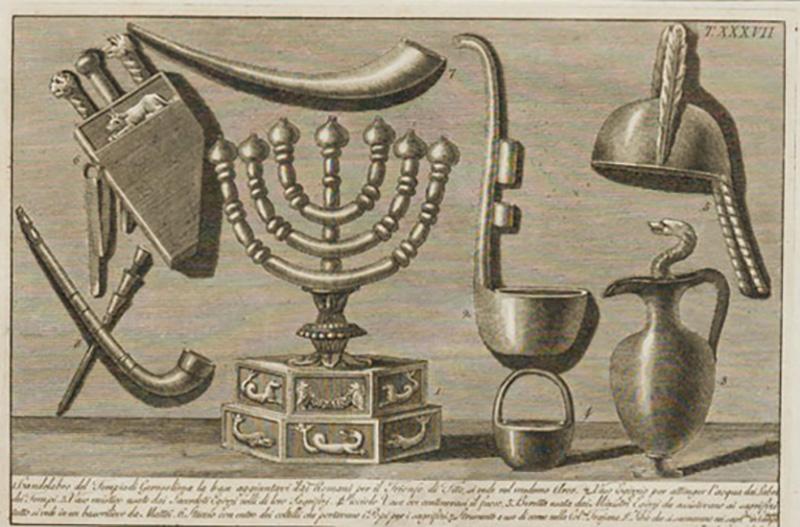 Italian Neo Classic Military Objects Print