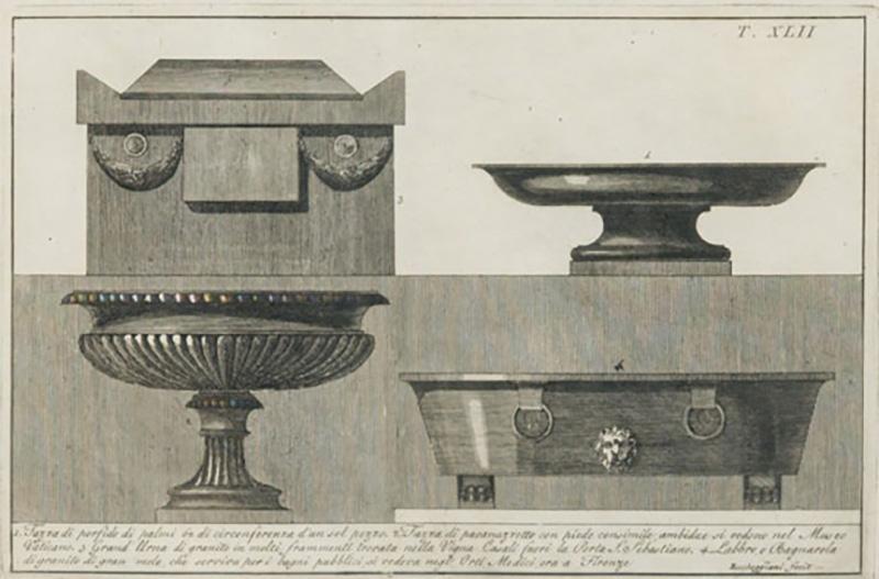 Italian Neo Classic Military Objects Print