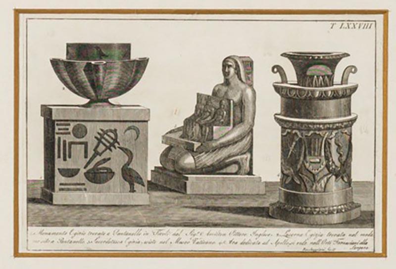 Italian Neo Classic Military Objects Print