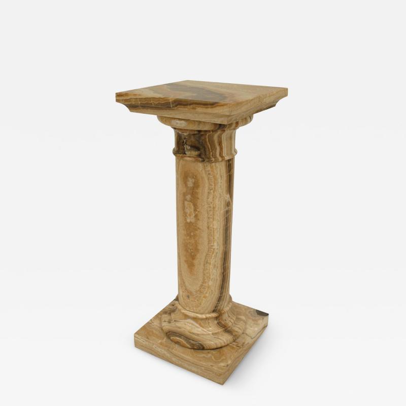 Italian Neo Classic Onyx Pedestal