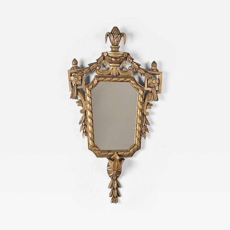 Italian Neoclassical Giltwood Mirror circa 1820