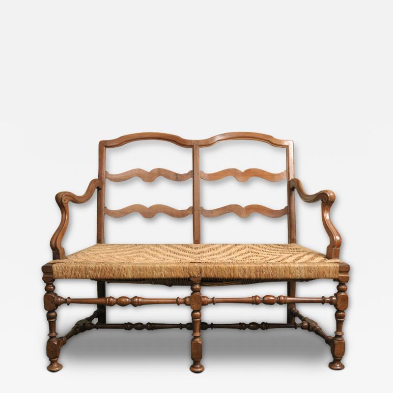 Italian Provincial Two Seat Bench