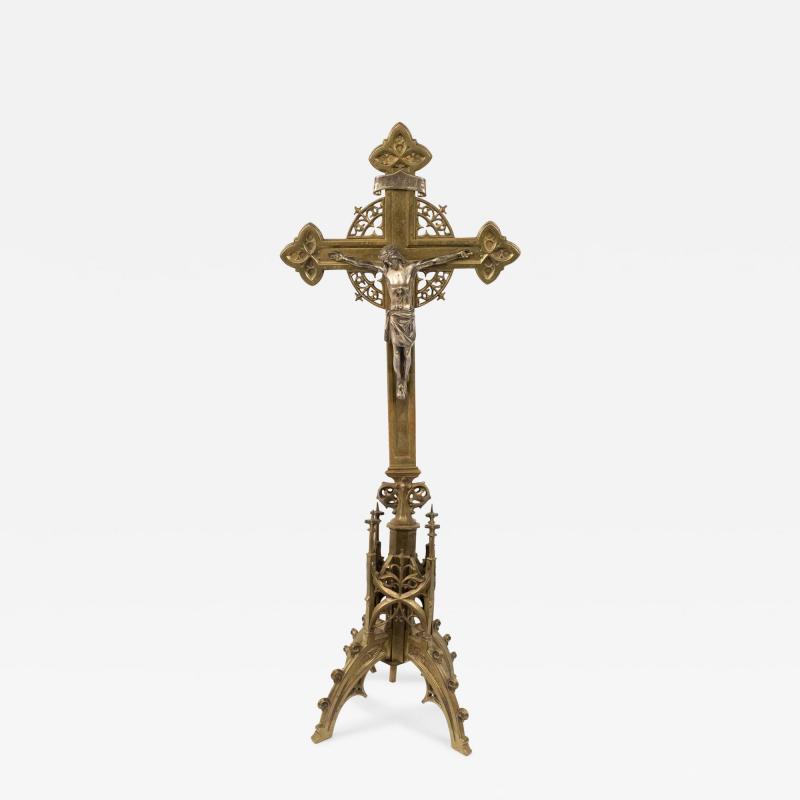 Italian Renaissance Bronze Crucifix