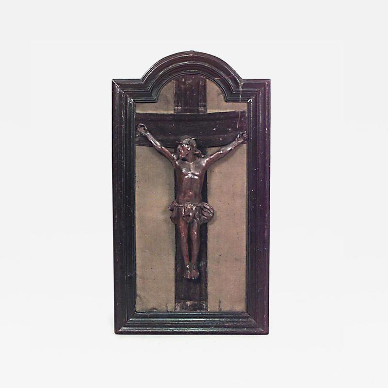 Italian Renaissance Carved Crucifix