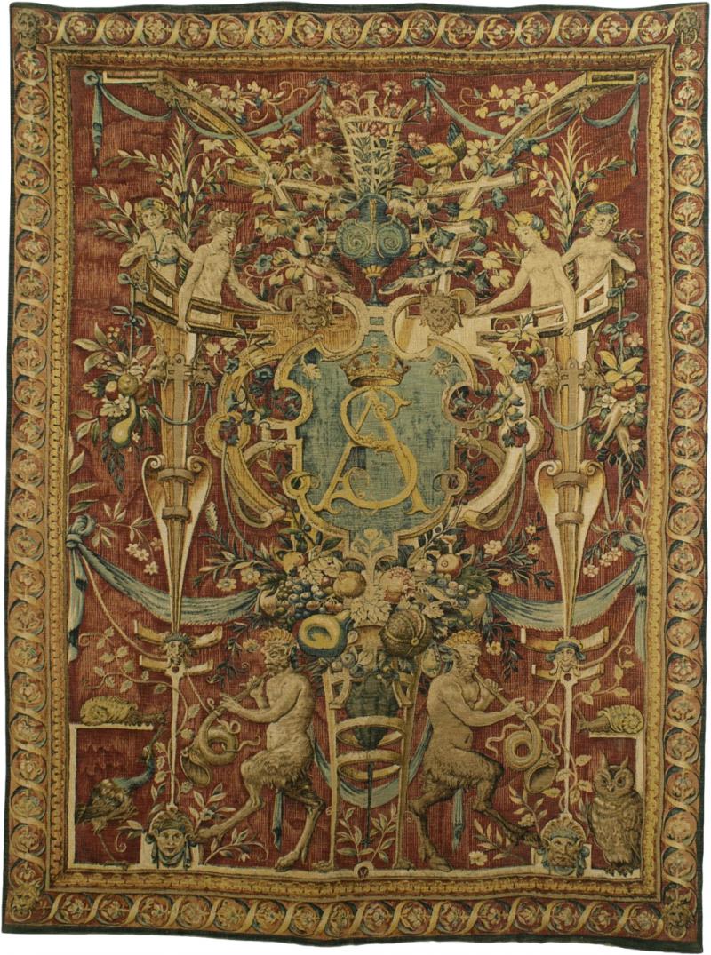 Italian Renaissance Style Figural Tapestry