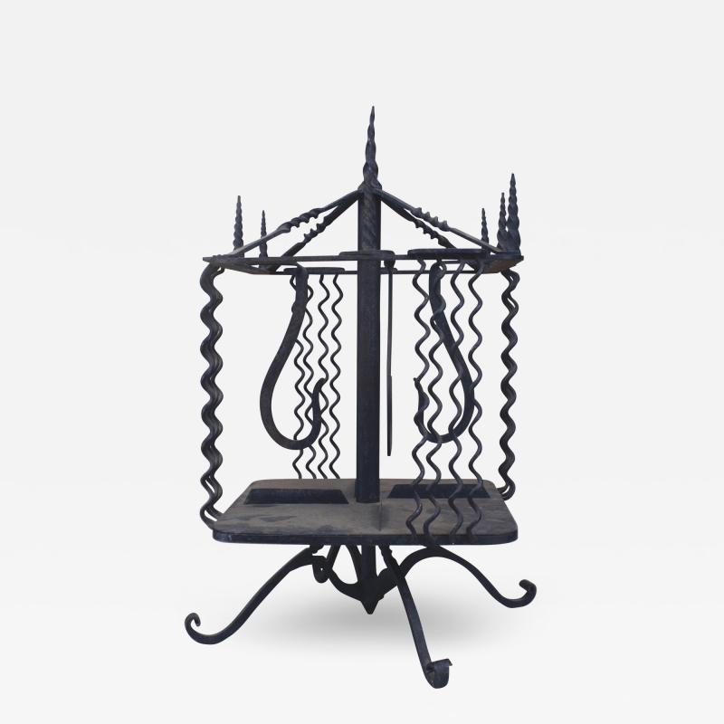 Italian Renaissance Wrought Iron Book Stand