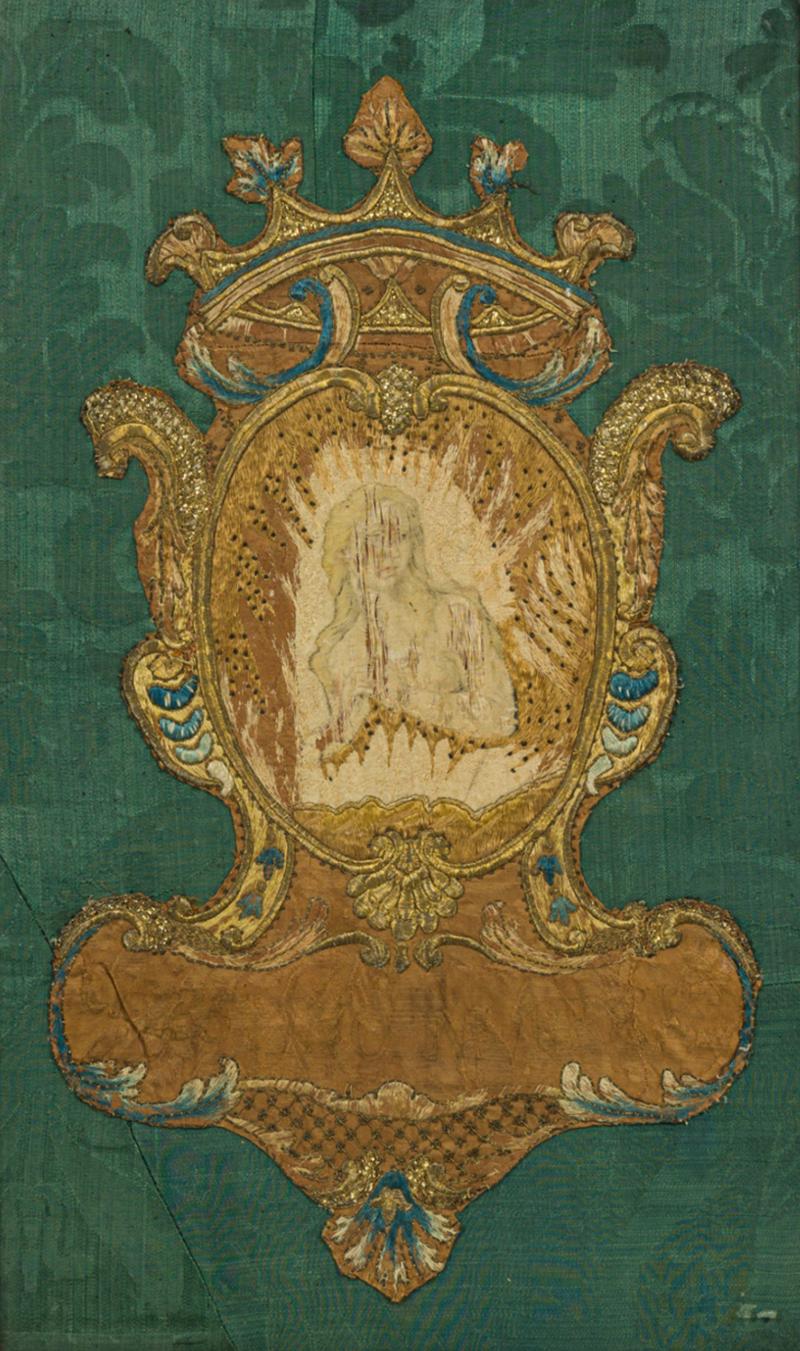 Italian Reniassance Framed Embroidered Tapestry