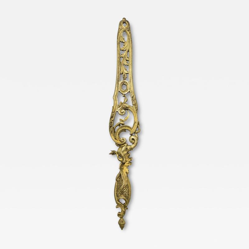 Italian Rococo Style Bronze Filigree Letter Opener