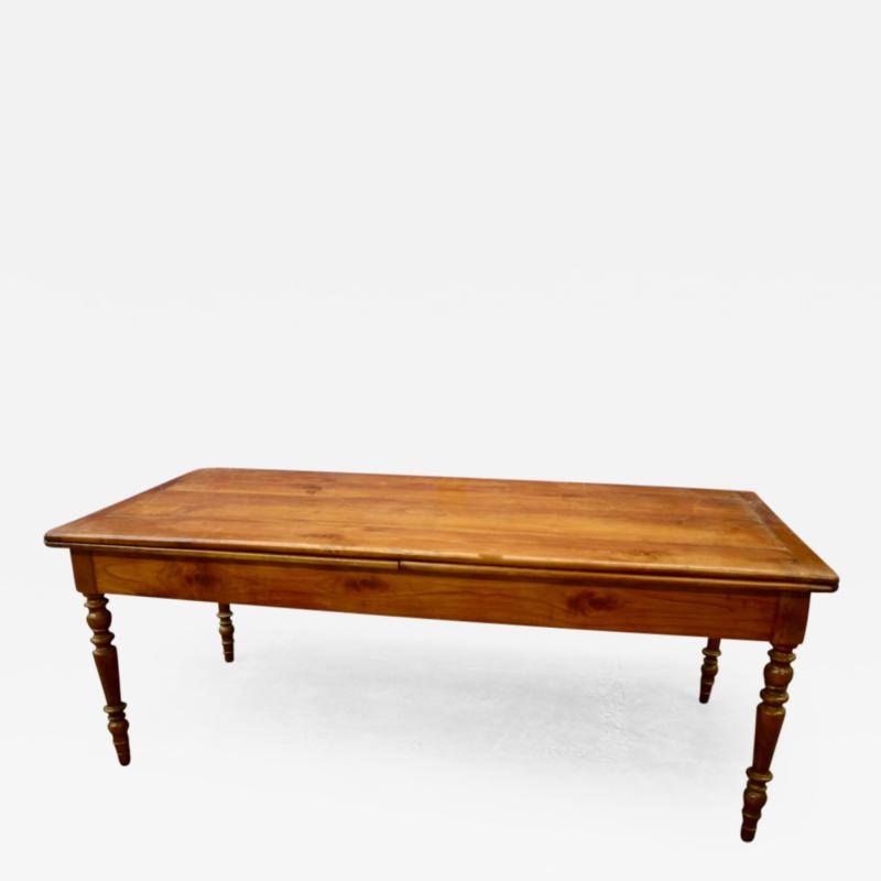 Italian Rustic Cherry Dining Table