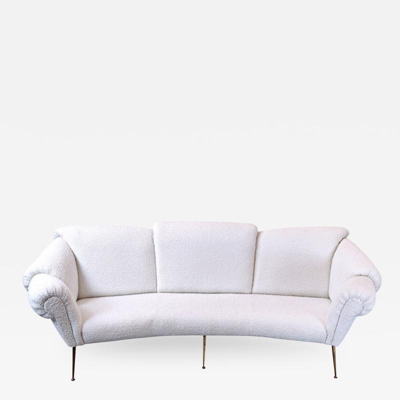 Italian Sofa Attributed To Giacomo Balla 1950s