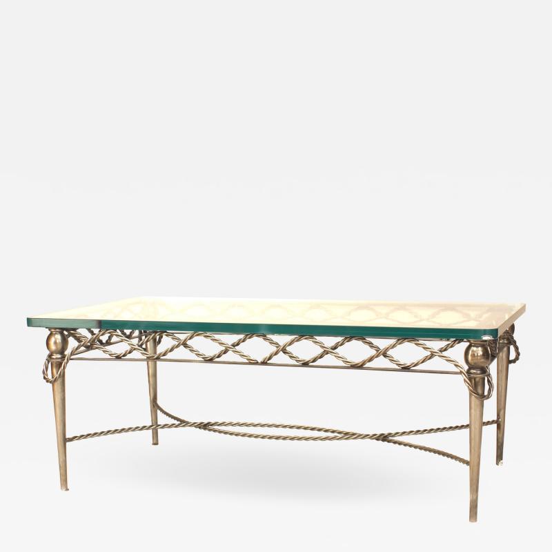 Italian Steel and Glass Coffee Tables