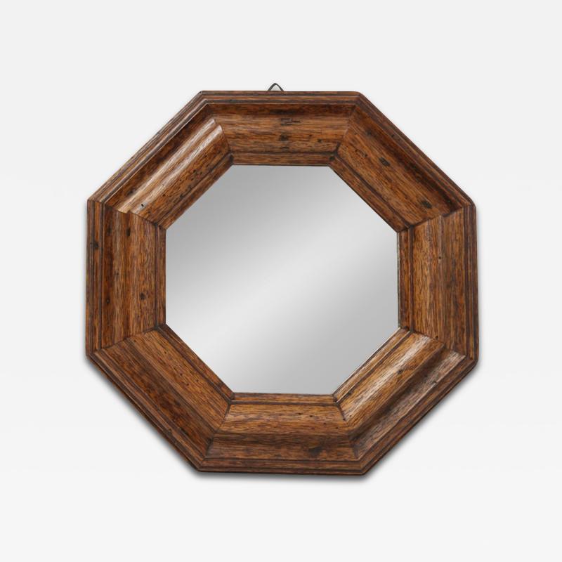 Italian Vintage Hexagonal Mirror