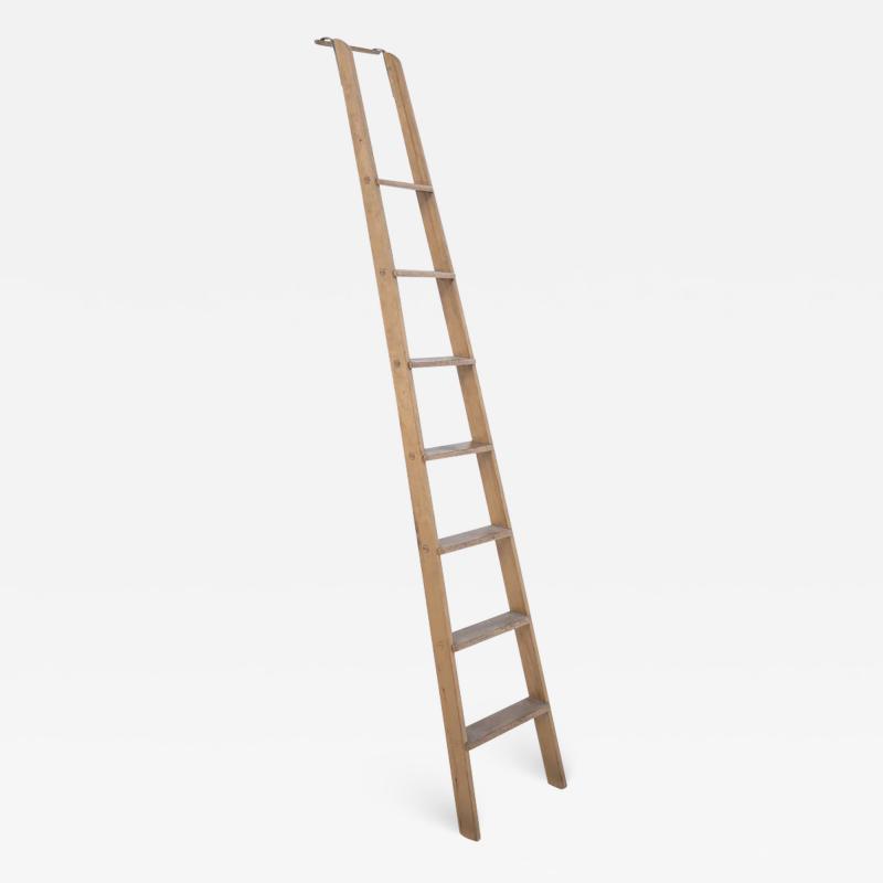 Italian Vintage Ladder in Wood