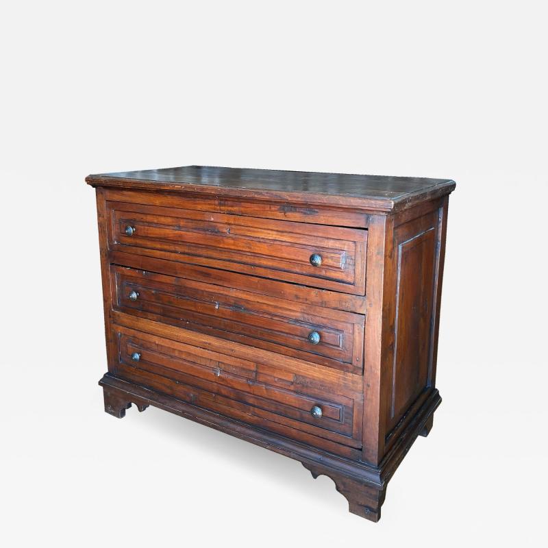 Italian Walnut Chest of Drawers Circa 1840