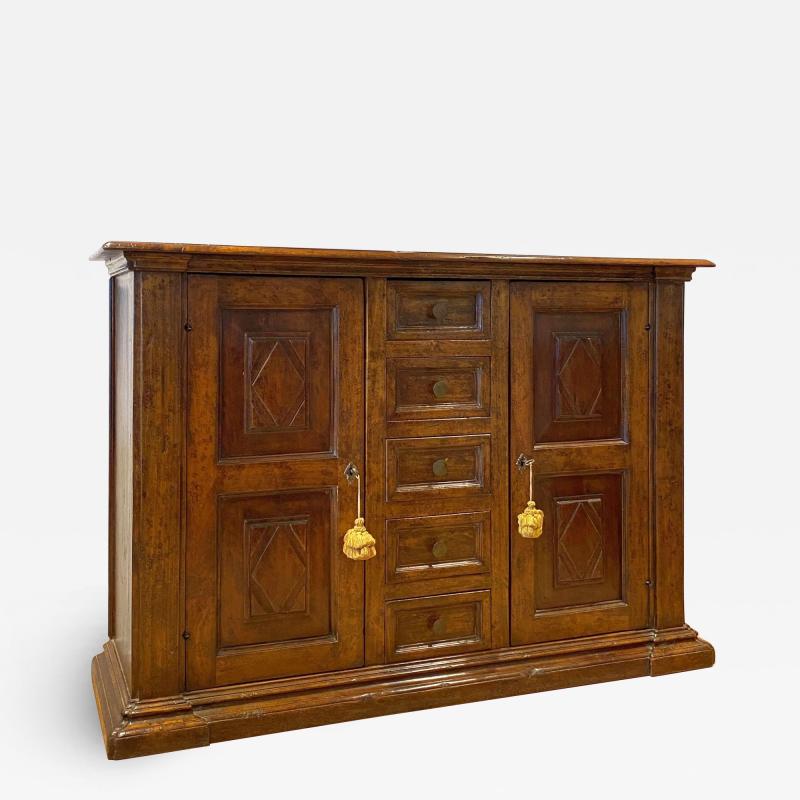 Italian Walnut credenza Circa 1850