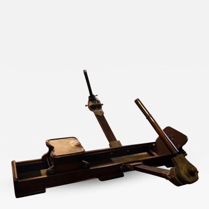 Italian Wood Rowing Machine