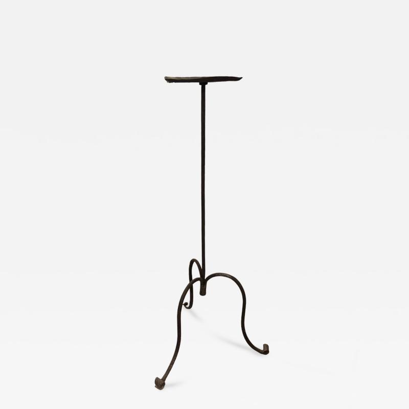 Italian Wrought Iron Candlestand