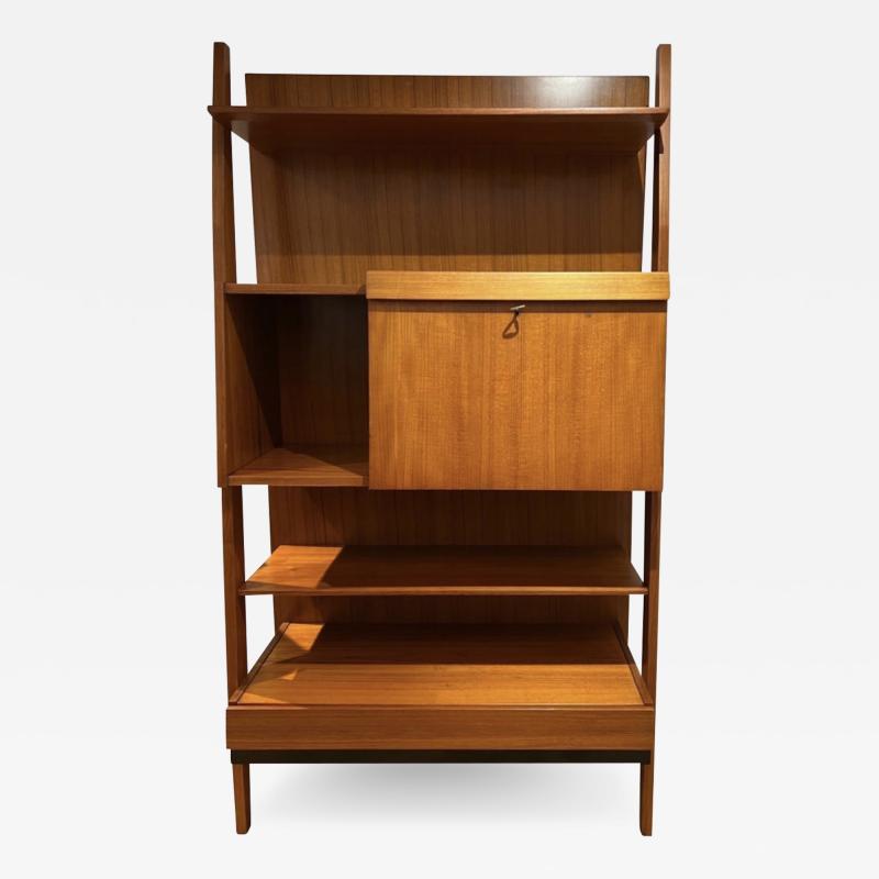 Italian book bar cabinet