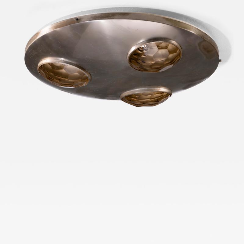 Italian flush mount lamp