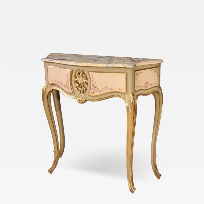 Italian lacquered console from the mid 20th century