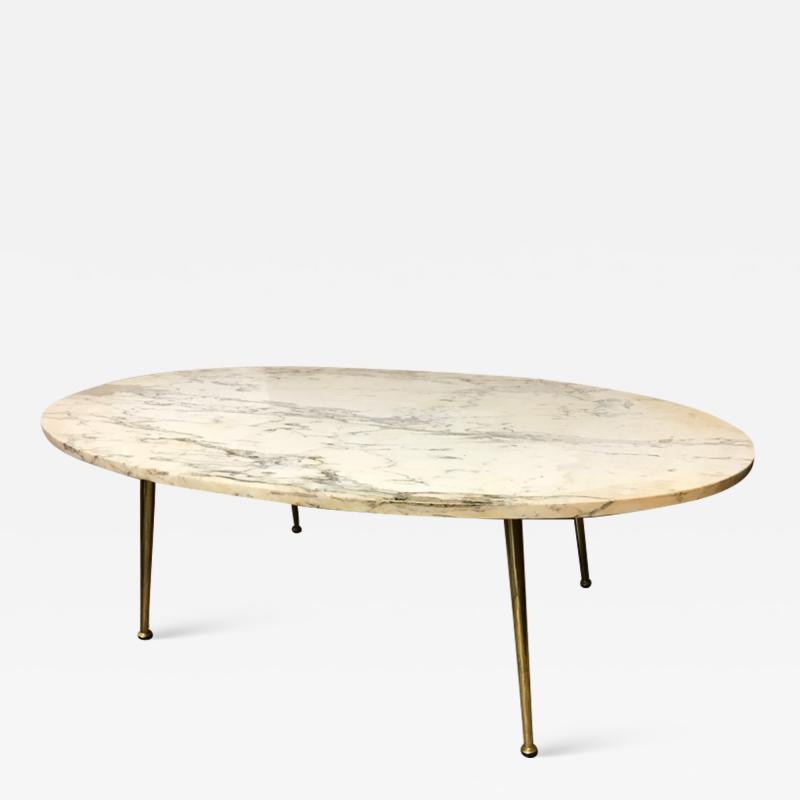 Italian marble top coffee table