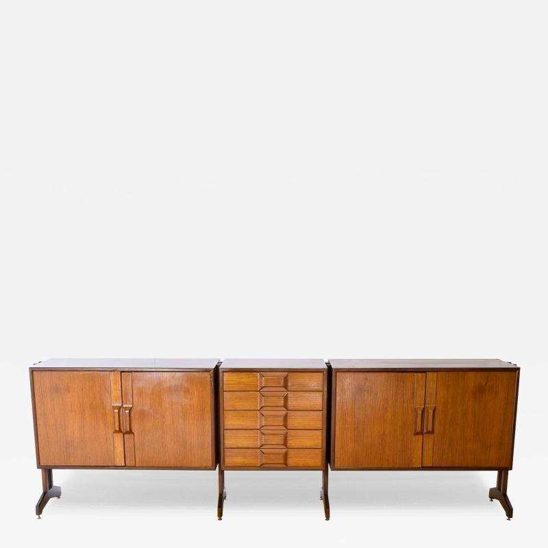 Italian mid century sideboard 60s G Frattini style