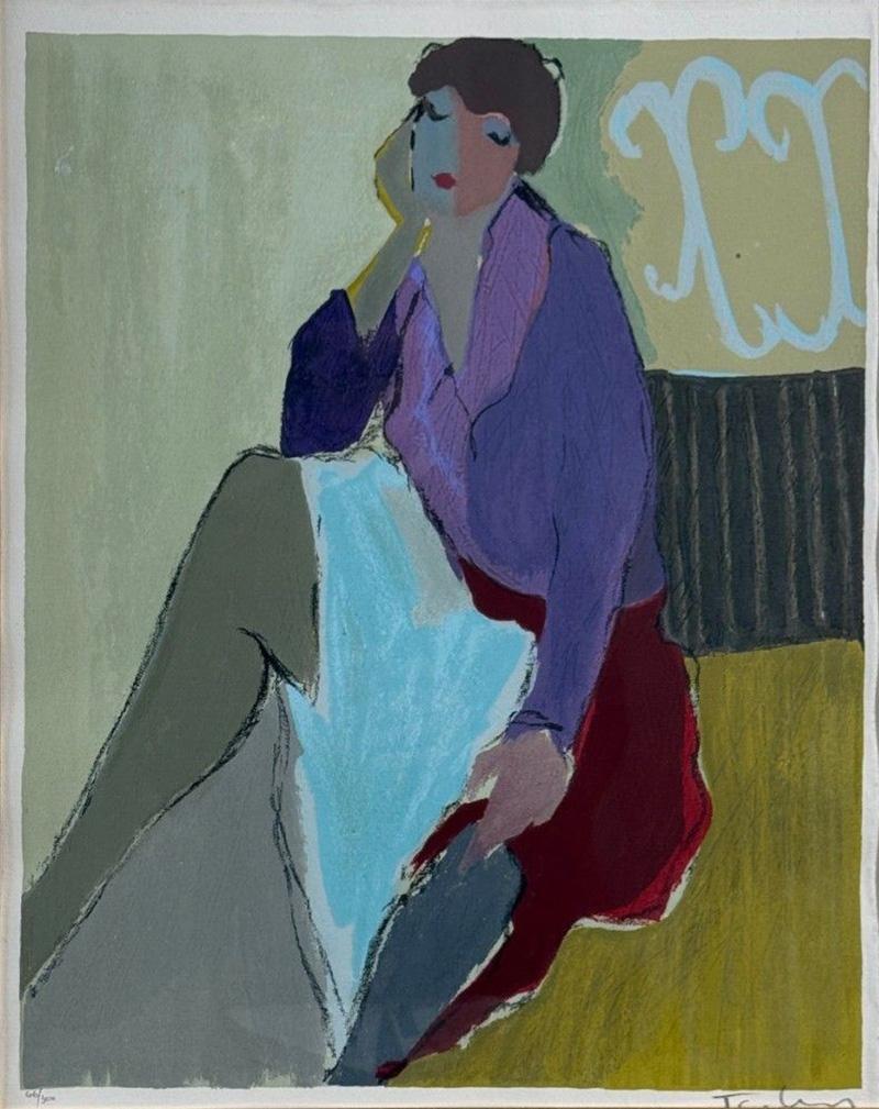 Itzchak Tarkay Itzchak Isaac Tarkay Fauvism Signed and Numbered Silkscreen 20th c 