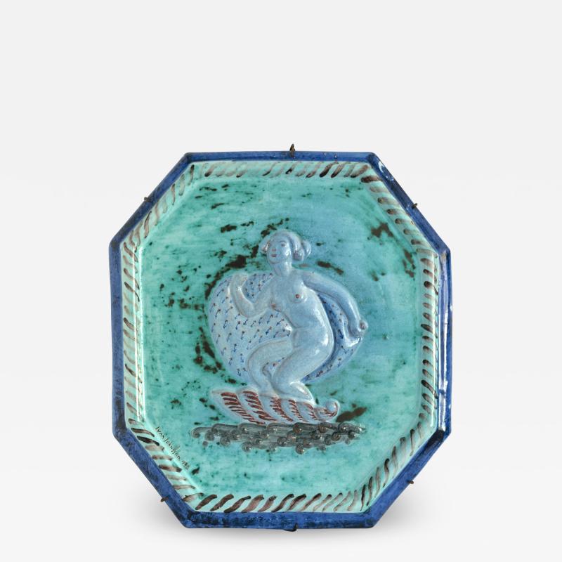 Ivar Johnsson IVAR JOHNSSON SIGNED VENUS RELIEF FROM ST ERIK UPSALA SWEDEN 1920