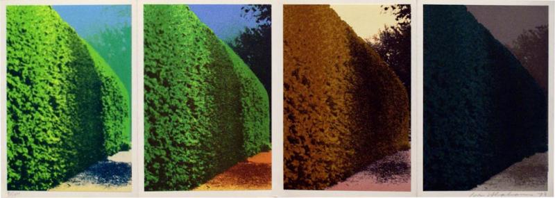 Ivor Abrahams Four Seasons from Eighteen small prints 1973