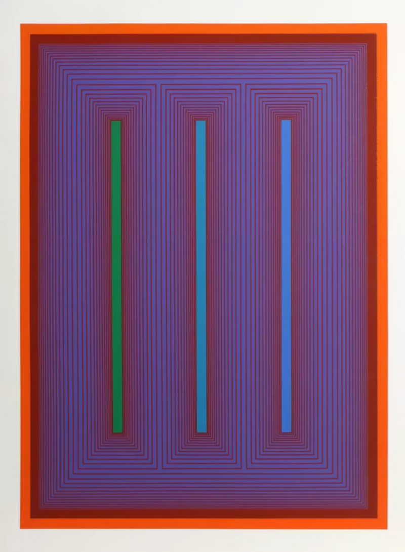 Ivor Abrahams Sequential Prints Sequential IX 1972
