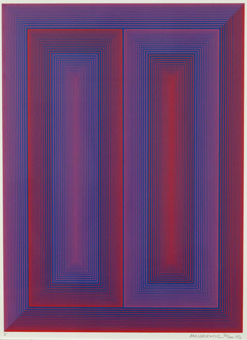 Ivor Abrahams Sequential Prints Sequential X 1972