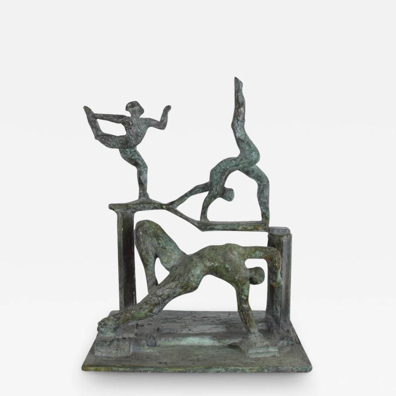 Ivor Abrahams Tableau Balance Maquette 1990