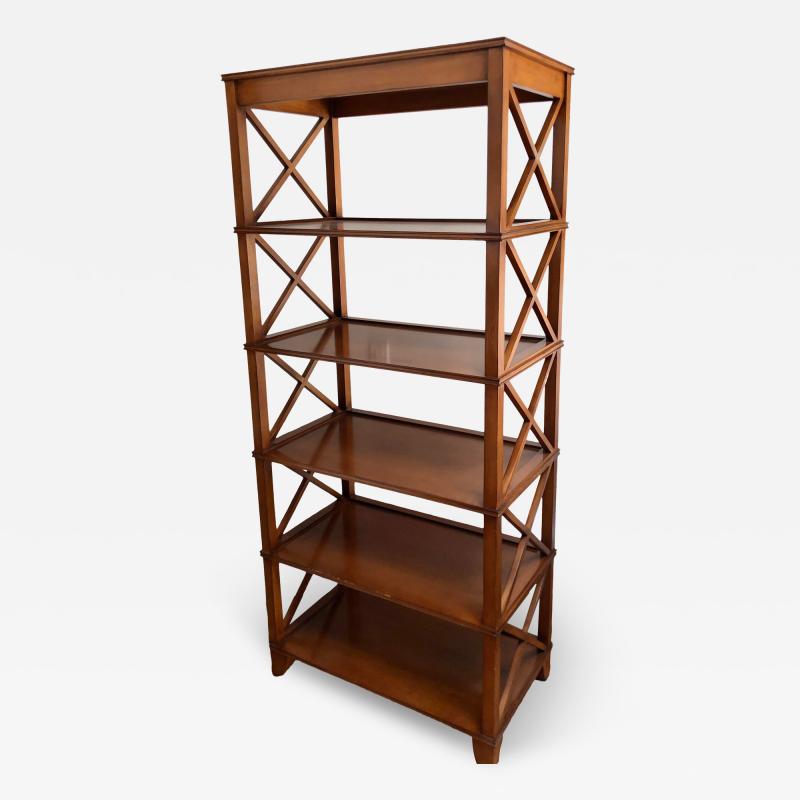 J Alexander Art Deco Manhattan Bookcase Etagere